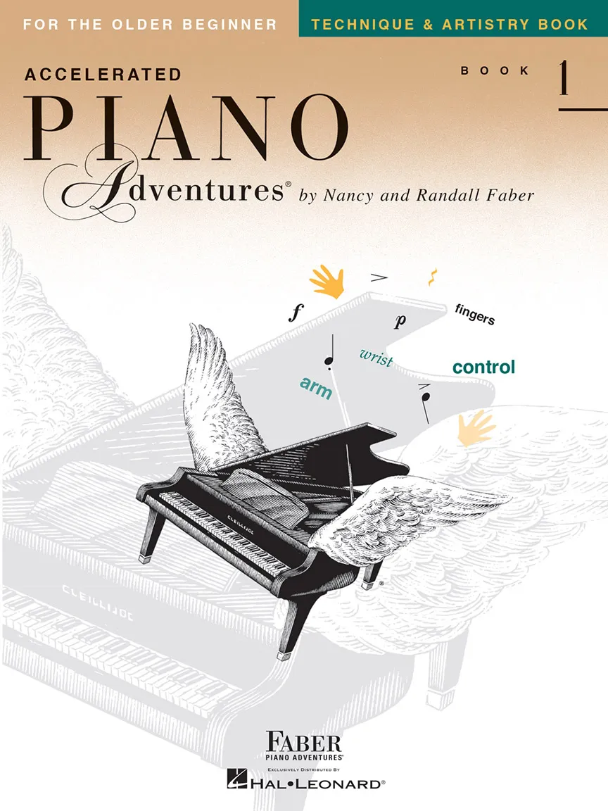 Faber Accelerated Piano Adventures Technique & Artistry 1 noty