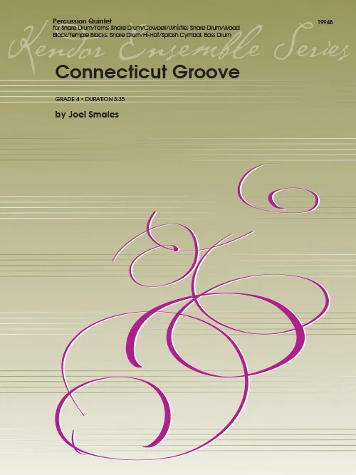 Kendor Music Connecticut Groove noty pro bicí swing