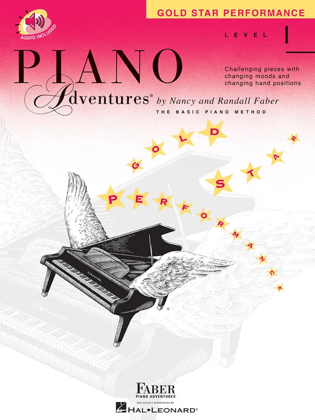 Faber Piano Adventures Gold Star Performance Level 1 noty klavír