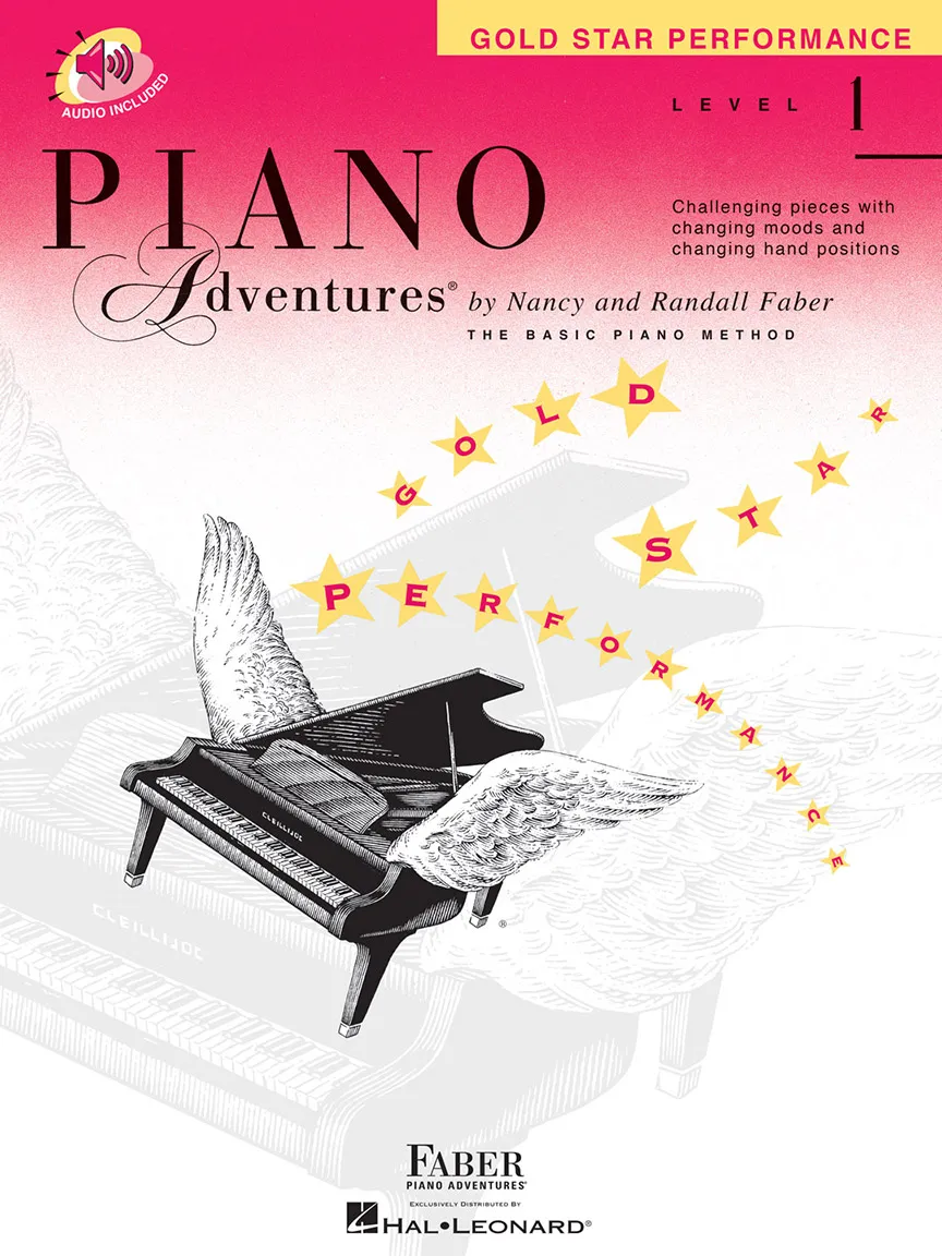 Faber Piano Adventures Gold Star Performance Level 1 noty klavír