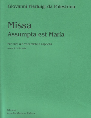 Armelin Musica Missa Assumpta est Maria noty mešní