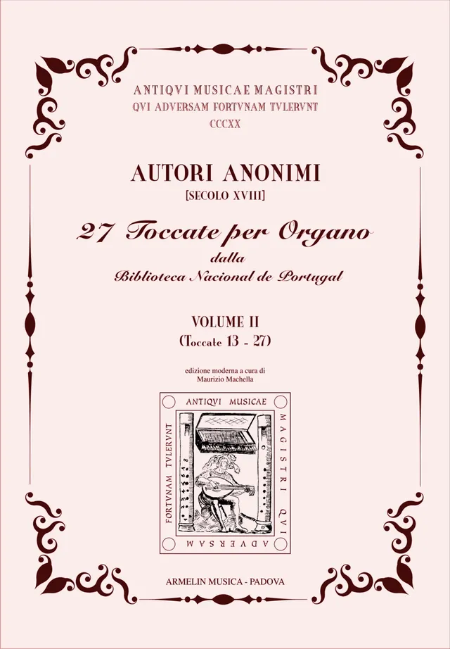 Armelin Musica 27 Toccate per organo Volume 2 noty pro varhany