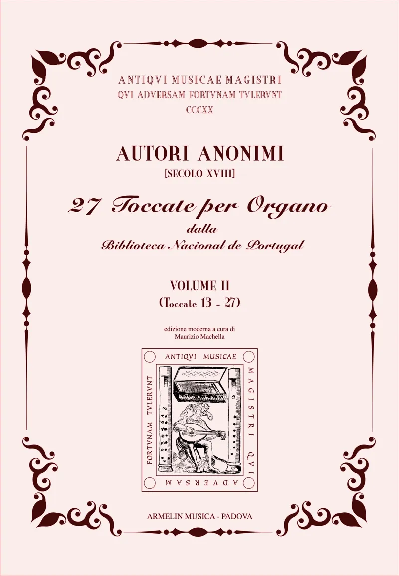 Armelin Musica 27 Toccate per organo Volume 2 noty pro varhany