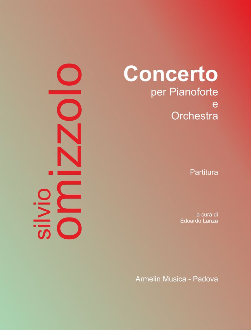 Armelin Musica Concerto per pianoforte e orchestra partitura