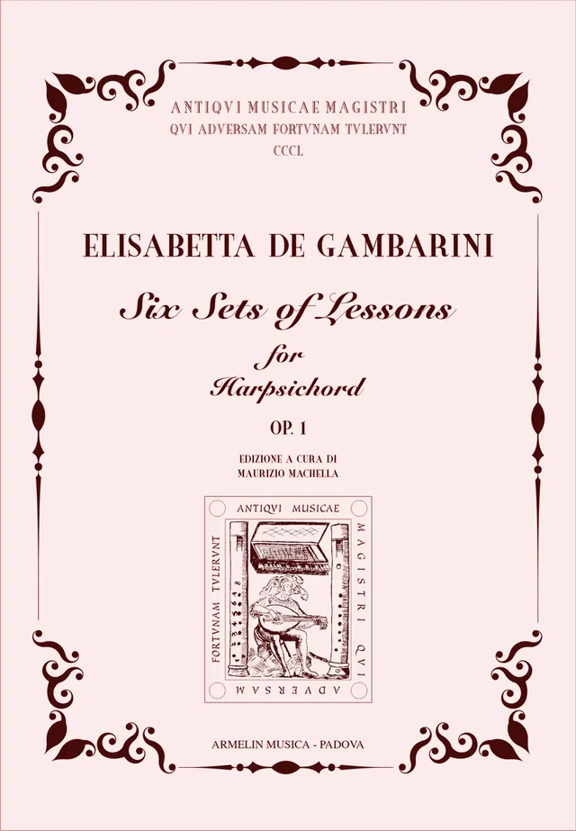 Armelin Musica Six Sets of Lessons op. 1 noty pro cembalo