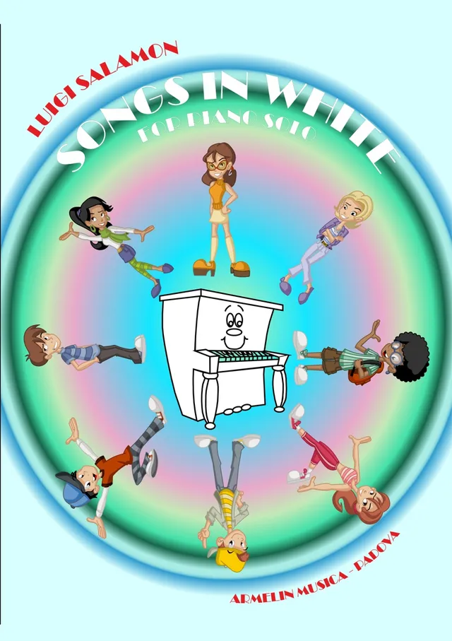 Armelin Musica Songs in White noty pro klavír děti