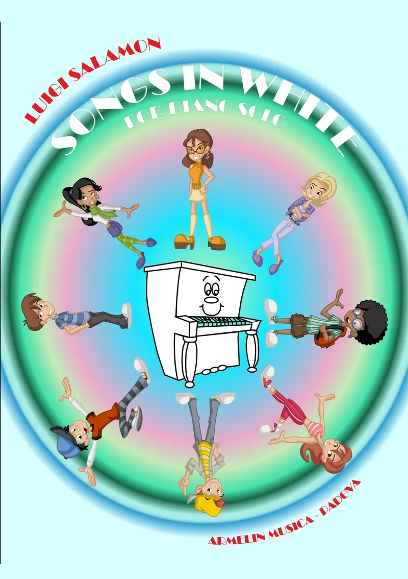 Armelin Musica Songs in White noty pro klavír děti