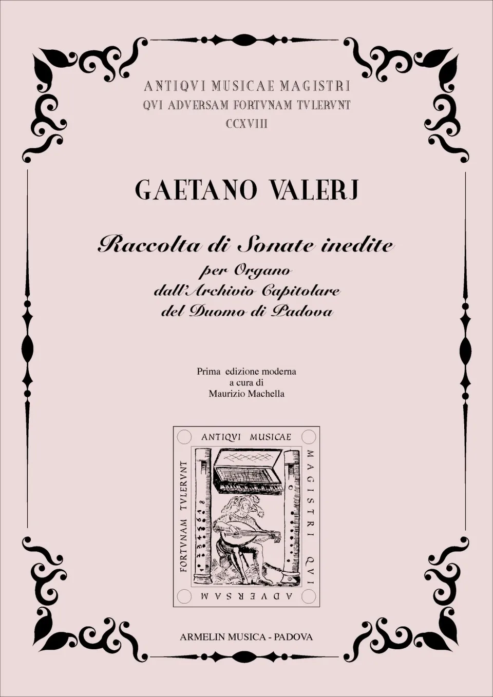 Armelin Musica Sonate inedite per Organo noty pro varhany