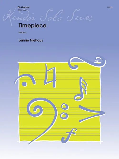 Kendor Music Timepiece noty pro klarinet s klavírem
