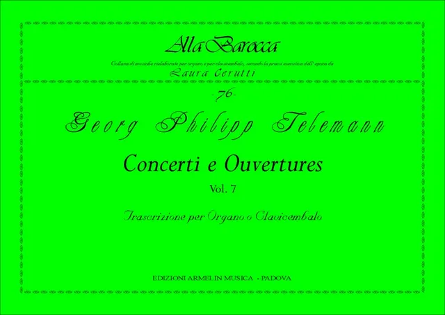 Armelin Musica Concerti e Ouvertures vol. 7 noty