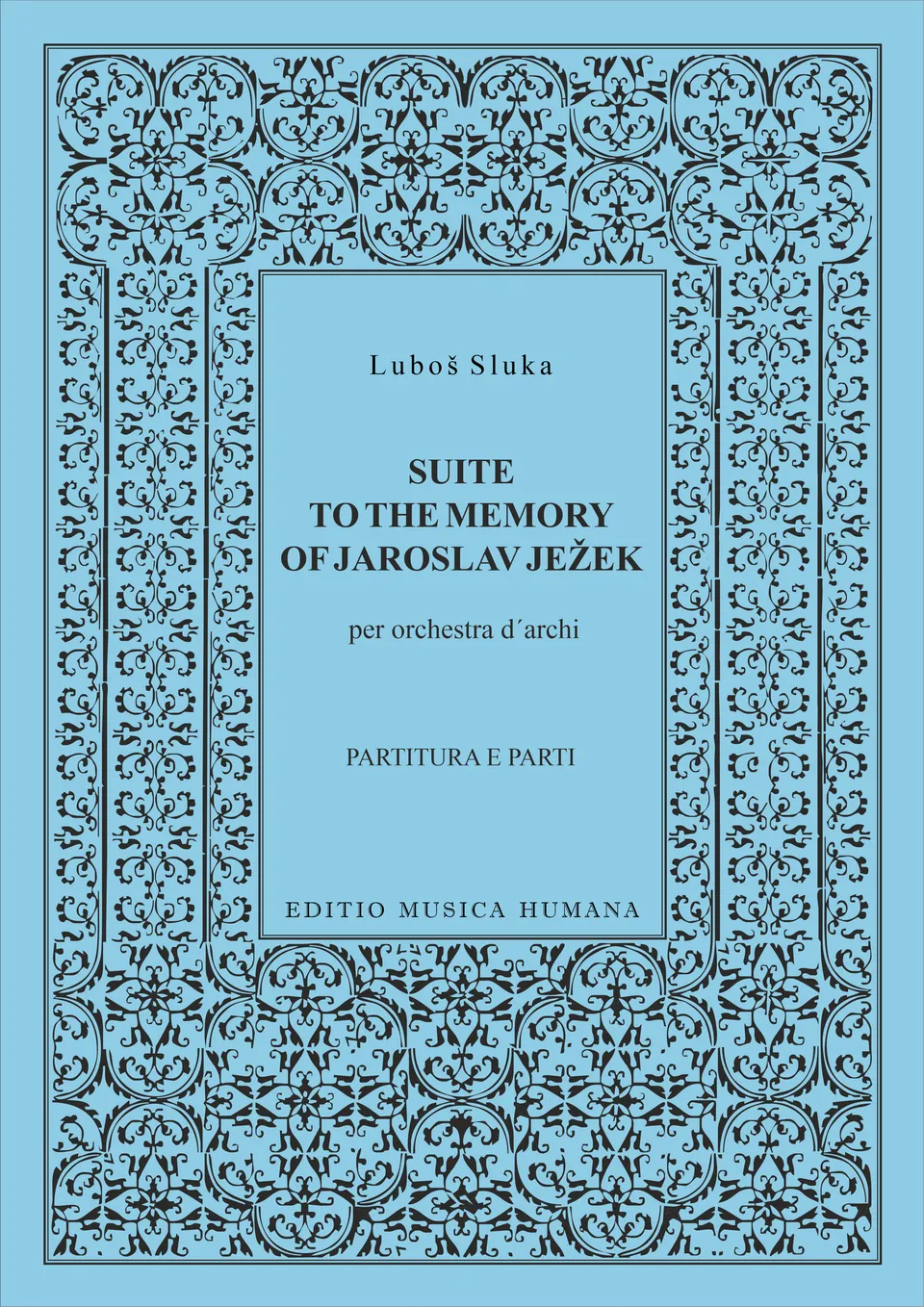 Editio Musica Humana Suite Jaroslav Ježek partitura 42 stran