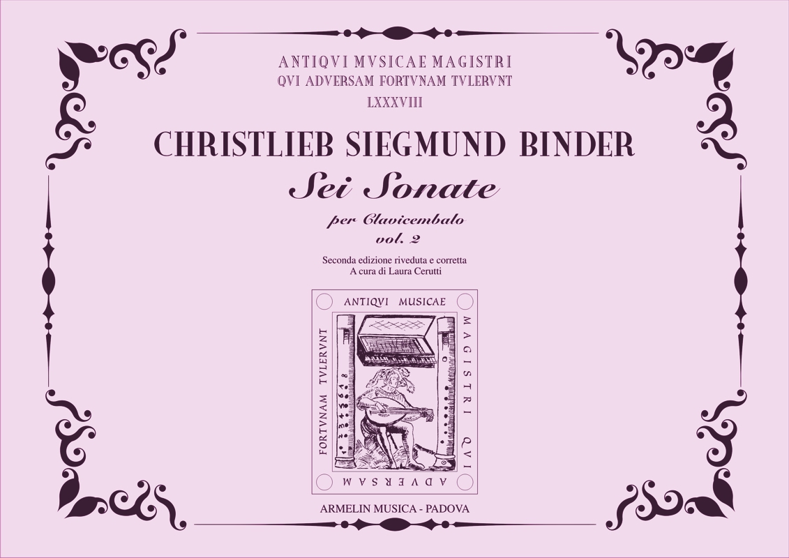 Armelin Musica Sonate per clavicembalo noty pro cembalo