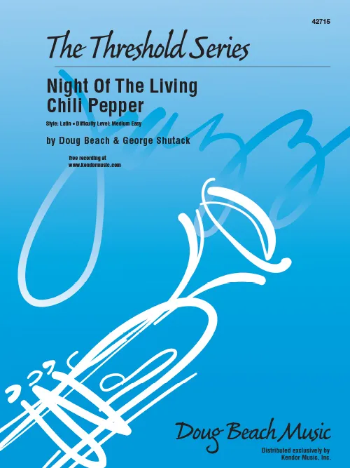 Kendor Music Night Of The Living Chili Pepper noty big band