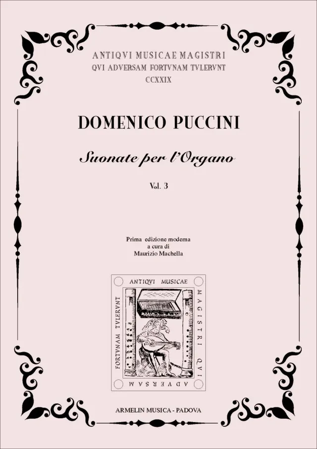 Armelin Musica Sonate per Organo vol. 3 noty pro varhany