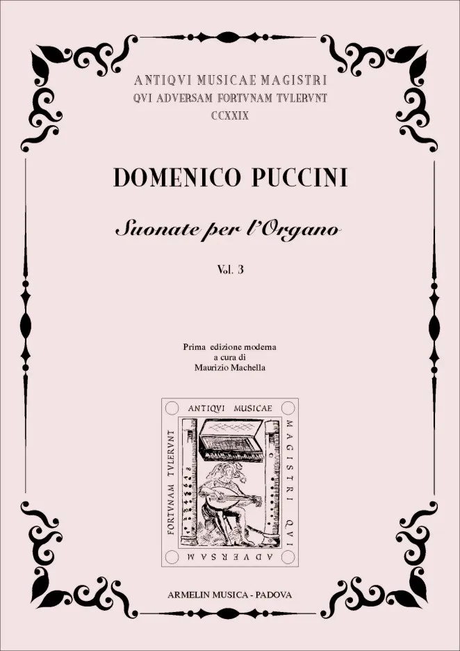 Armelin Musica Sonate per Organo vol. 3 noty pro varhany