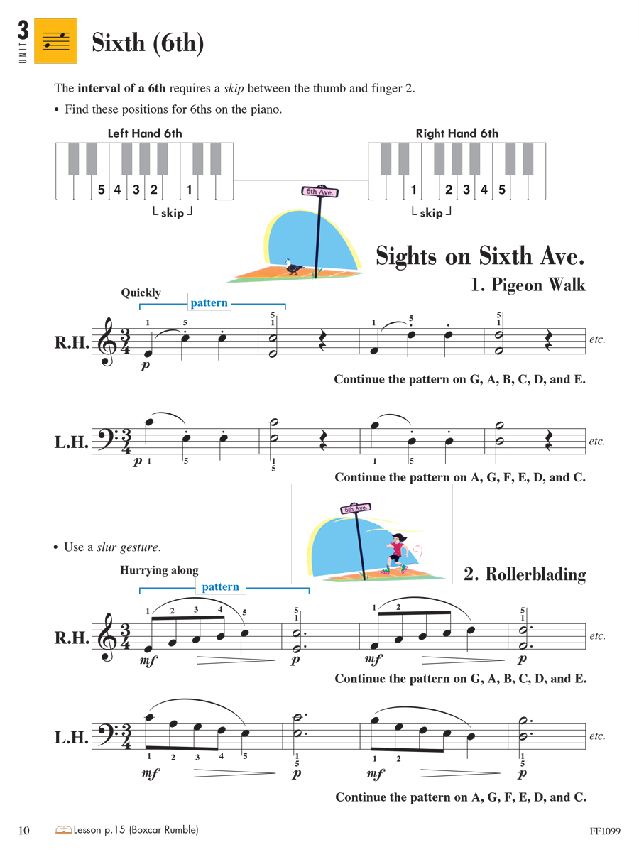 Faber Piano Adventures Level 2B Technique Artistry učebnice