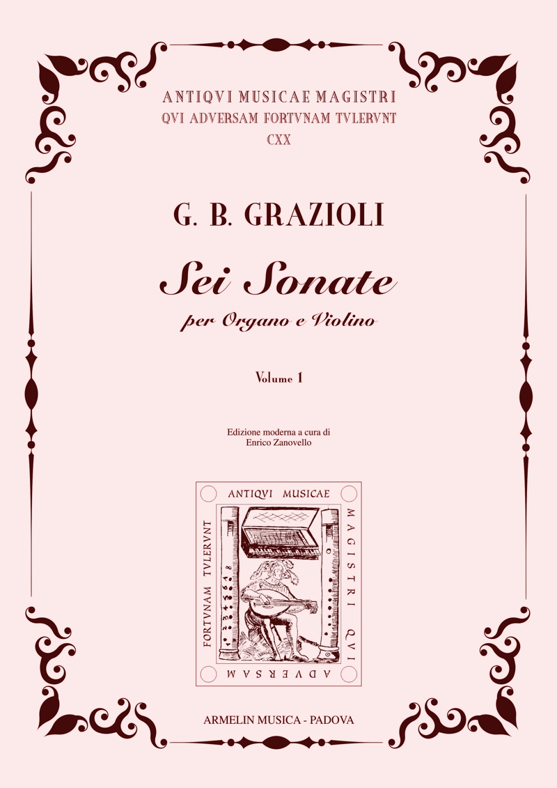 Armelin Musica 6 Sonate op. 3 noty tištěné vydání