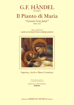 Armelin Musica Il Pianto di Maria HWV 234 noty barokní kantáta