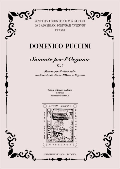Armelin Musica Sonate per Organo vol. 5 noty pro varhany