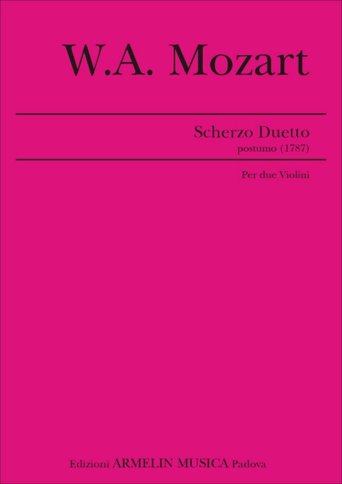 Armelin Musica Scherzo Duetto noty pro duo