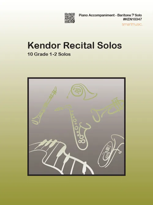 Kendor Recital Solos Baritone noty pro baryton s klavírem