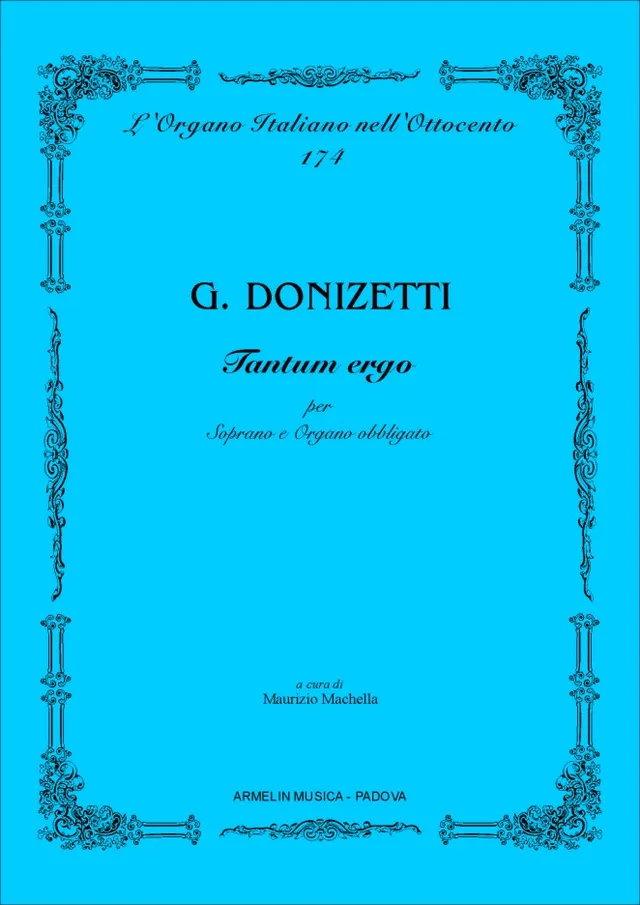 Armelin Musica Tantum ergo noty pro sbor a varhany