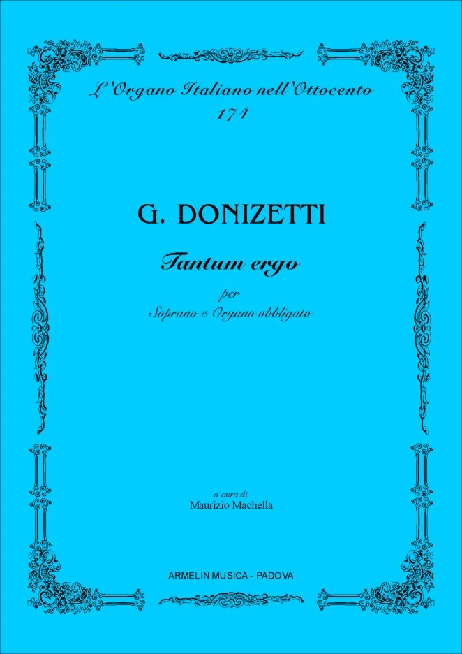 Armelin Musica Tantum ergo noty pro sbor a varhany