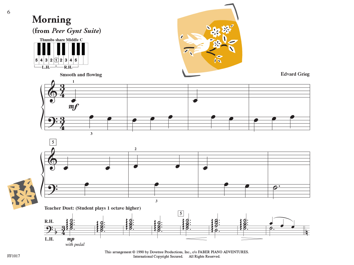 Faber PreTime Piano Classics noty pro klavír primer