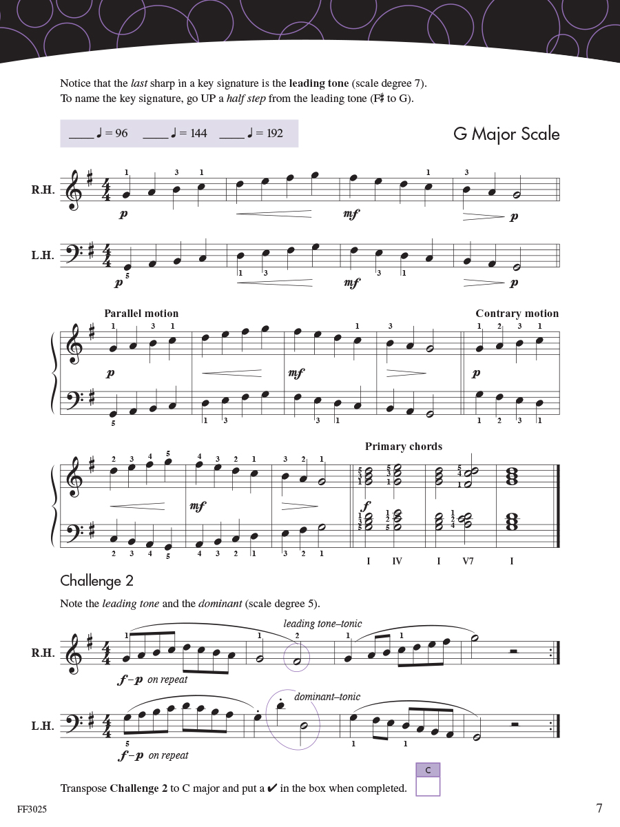 Piano Adventures Scale and Chord Book 2 noty stupnice