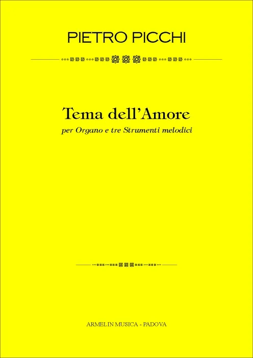 Armelin Musica Tema dell’Amore noty pro klavír