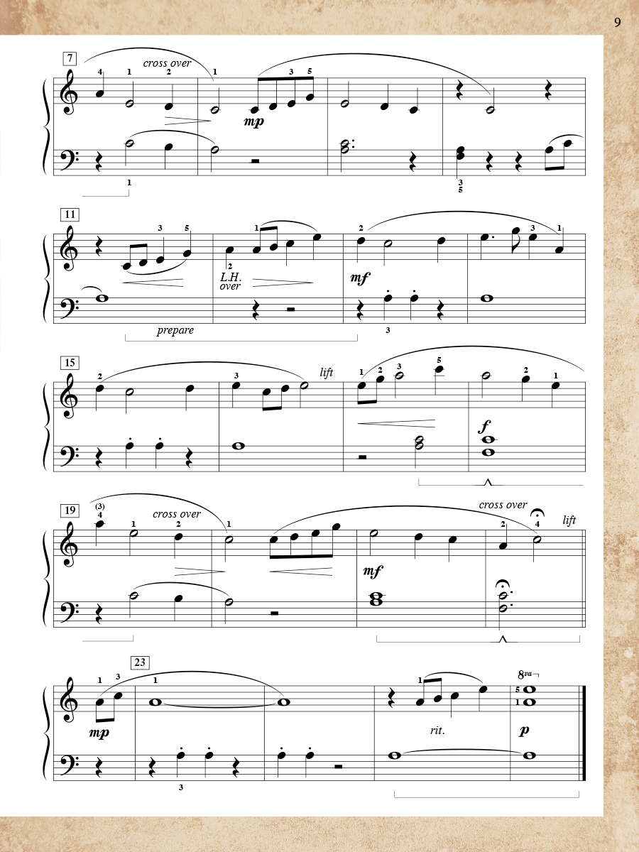 Faber ChordTime Piano Music from China noty level 2B