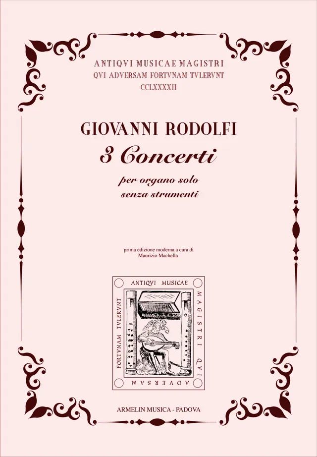 Armelin Musica Tre Concerti noty pro varhany sólo