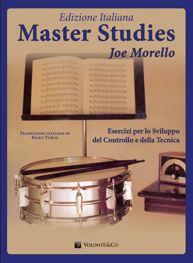 Volonte & Co Master Studies etudy pro bicí