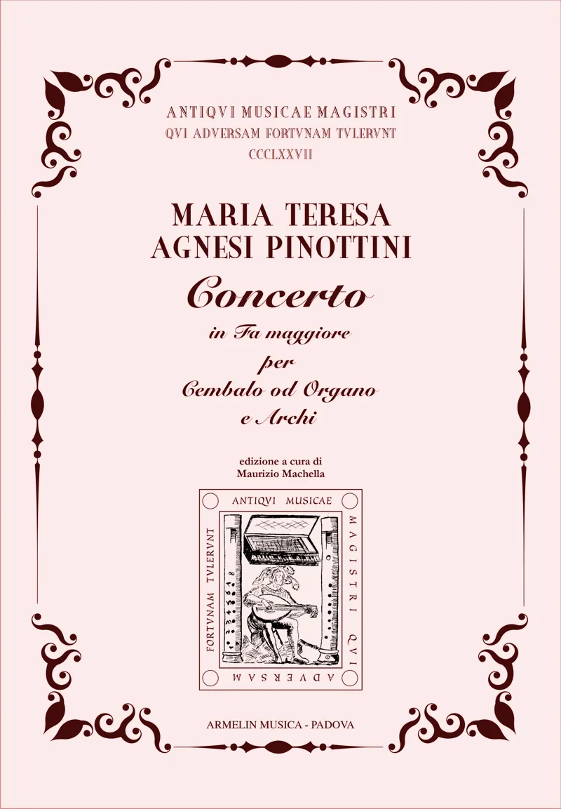 Armelin Musica Concerto F dur fa maggiore noty