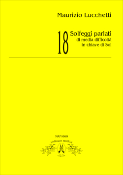 Armelin Musica 18 solfeggi parlati noty solfege
