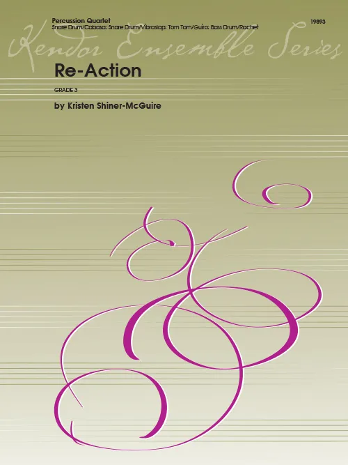 Kendor Music Re-Action noty pro bicí soubor grade 3