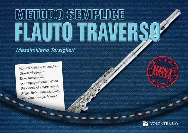Volonte & Co Metodo Semplice Flauto Traverso škola pro flétnu