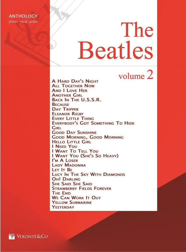 Volonte & Co The Beatles Anthology Vol. 2 noty songbook