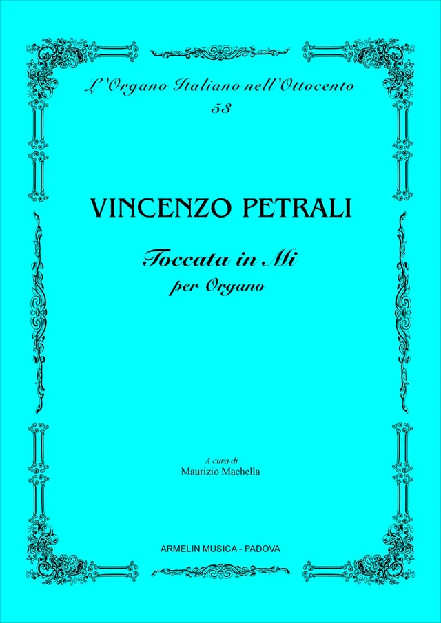 Armelin Musica Toccata per organo noty pro varhany