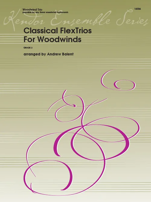 Kendor Music Classical FlexTrios noty dechové trio