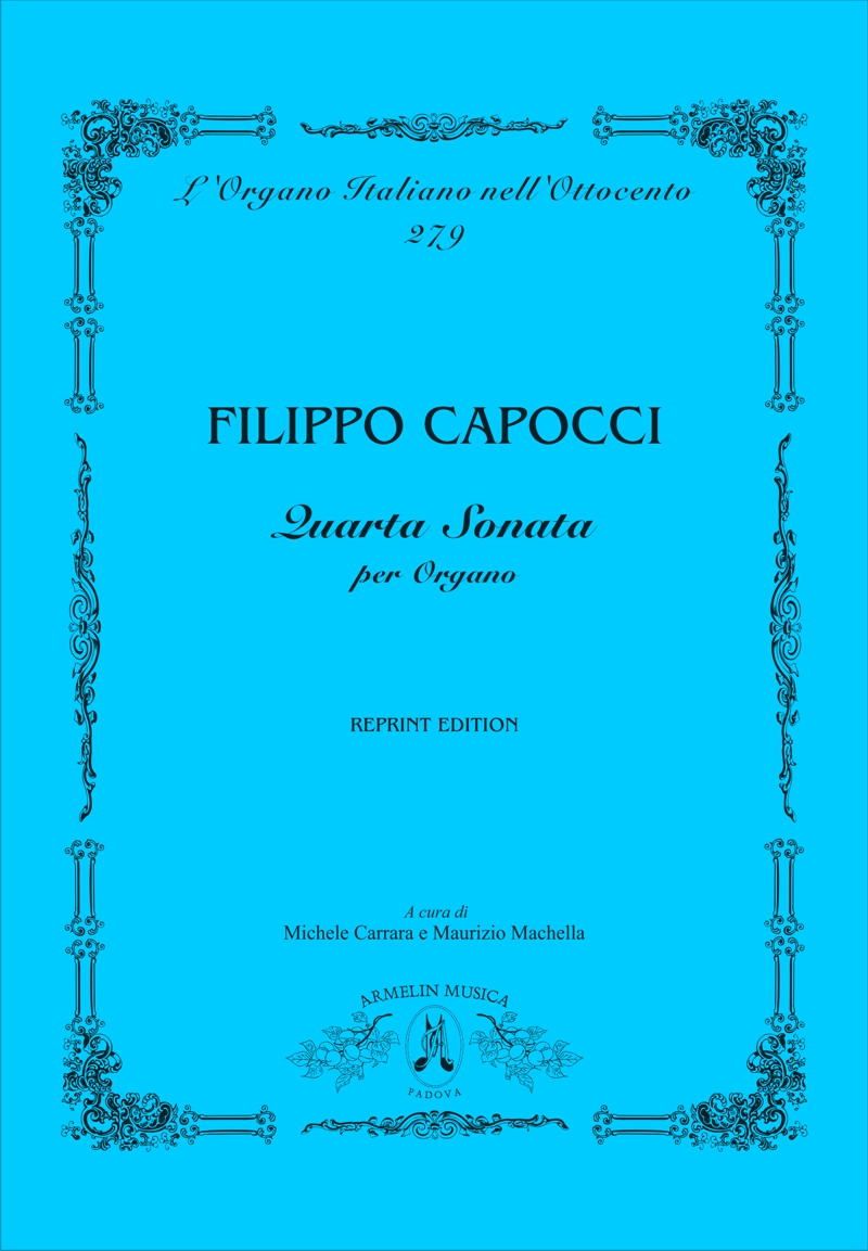 Armelin Musica Quarta Sonata per Organo noty varhany