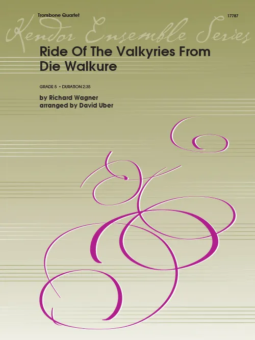Kendor Music Ride of the Valkyries partitura pro žestě
