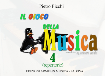 Armelin Musica Il gioco della musica 4 noty pro klavír