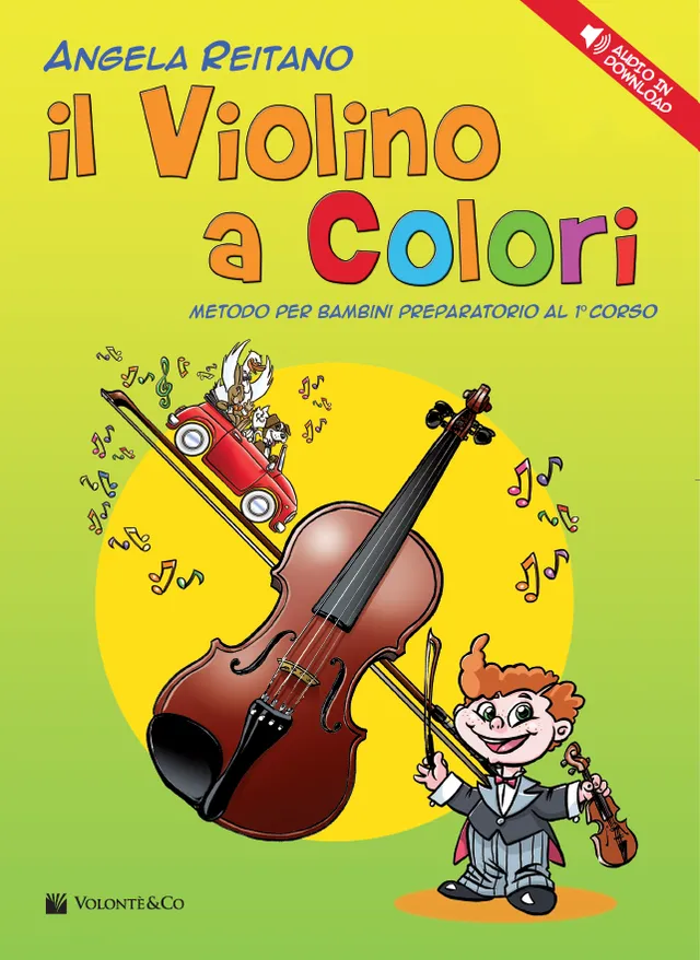 Volonte & Co Il Violino a Colori škola na housle s audiem
