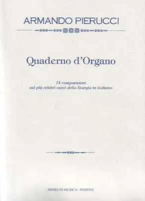Armelin Musica Quaderno d’organo noty pro varhany