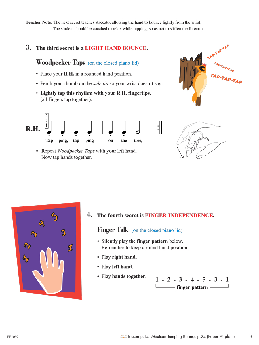 Faber Piano Adventures Level 1 Technique & Artistry noty 2nd Ed.