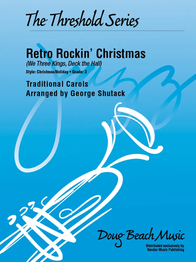 Kendor Music Retro Rockin’ Christmas noty pro orchestr vánoční