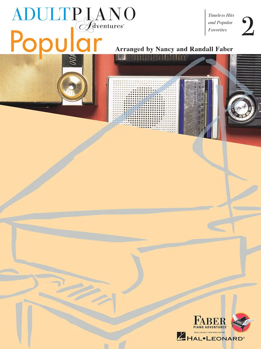 Faber Adult Piano Adventures Popular Book 2 noty 27 hitů