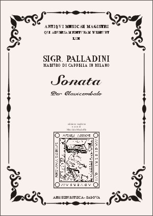 Armelin Musica Sonata per il clavicembalo noty pro cembalo