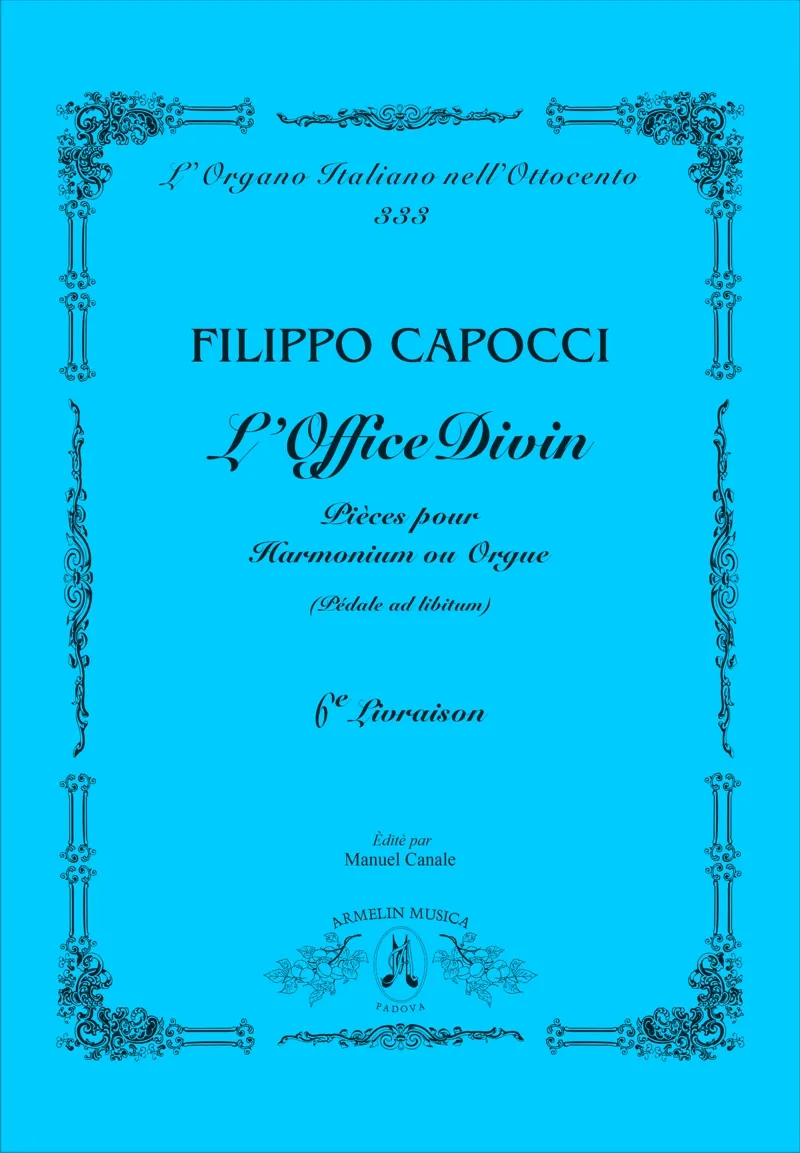 Armelin Musica L’Office Divin 6 noty pro chrámový zpěv